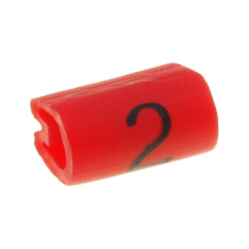 Markere Marcaj PVC roşie 1,5-2mm temperatura 45-70°C | Electronic-mag.ro | Componente Electronice