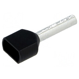 Vârf tub de capăt izolată dublă cupru 1,5mm2 12mm cositorit | Electronic-mag.ro | Componente Electronice