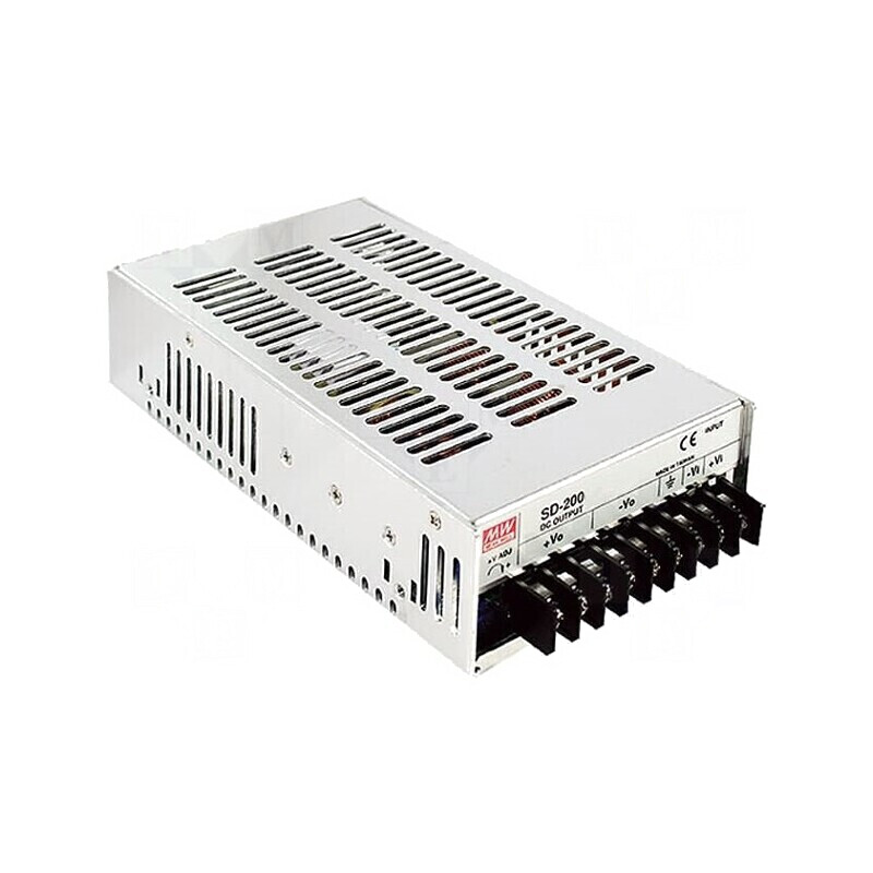 Convertor: DC/DC 201,6W Uintr: 19÷36V Uieş: 24VDC Iieş: 8,4A: cod: SD-200B-24,  | Electronic-mag.ro | Componente Electronice