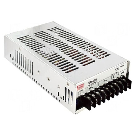 Convertor: DC/DC 201,6W Uintr: 19÷36V Uieş: 24VDC Iieş: 8,4A: cod: SD-200B-24,  | Electronic-mag.ro | Componente Electronice