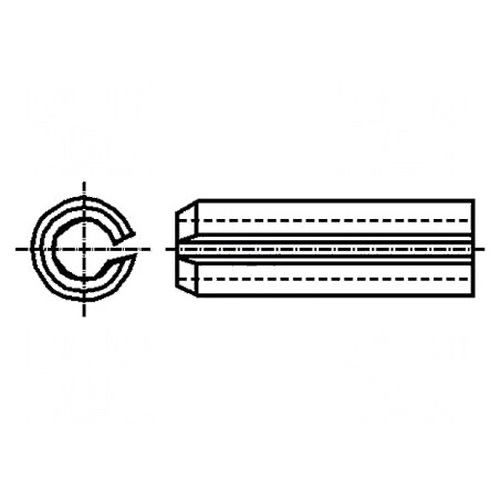 Ştift cu arc oţel călit BN 876 2mm x 18mm DIN 1481 | Electronic-mag.ro | Componente Electronice