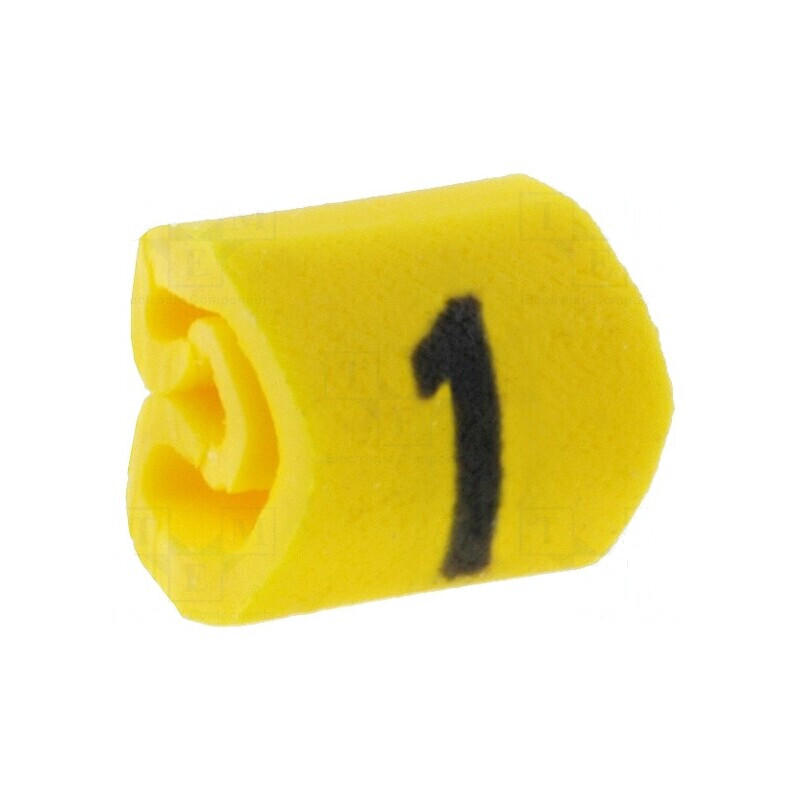 Markere Marcaj PVC galben 1 1÷3mm 65÷105°C | Electronic-mag.ro | Componente Electronice