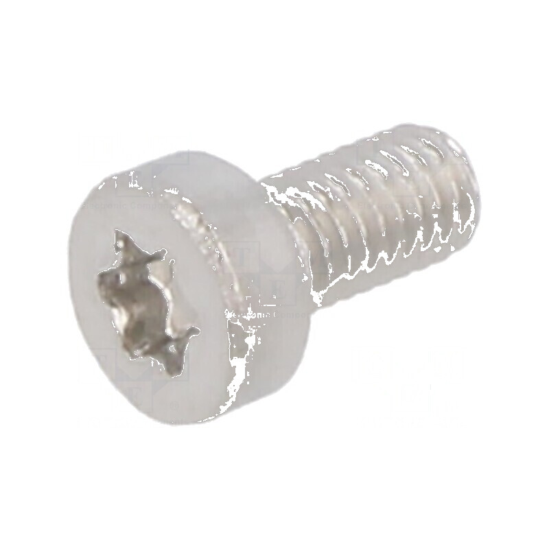 Şurub M3x6 Torx TX10 oțel inoxidabil A2 cu cap rotund | Electronic-mag.ro | Componente Electronice