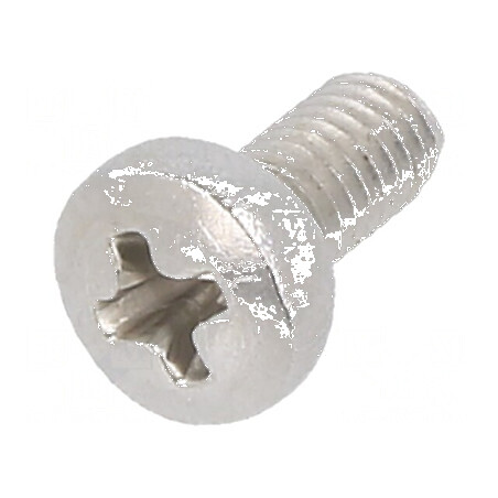Şurub M3x6 Cap Rotund Phillips PH1 Oțel Inox A2 | Electronic-mag.ro | Componente Electronice