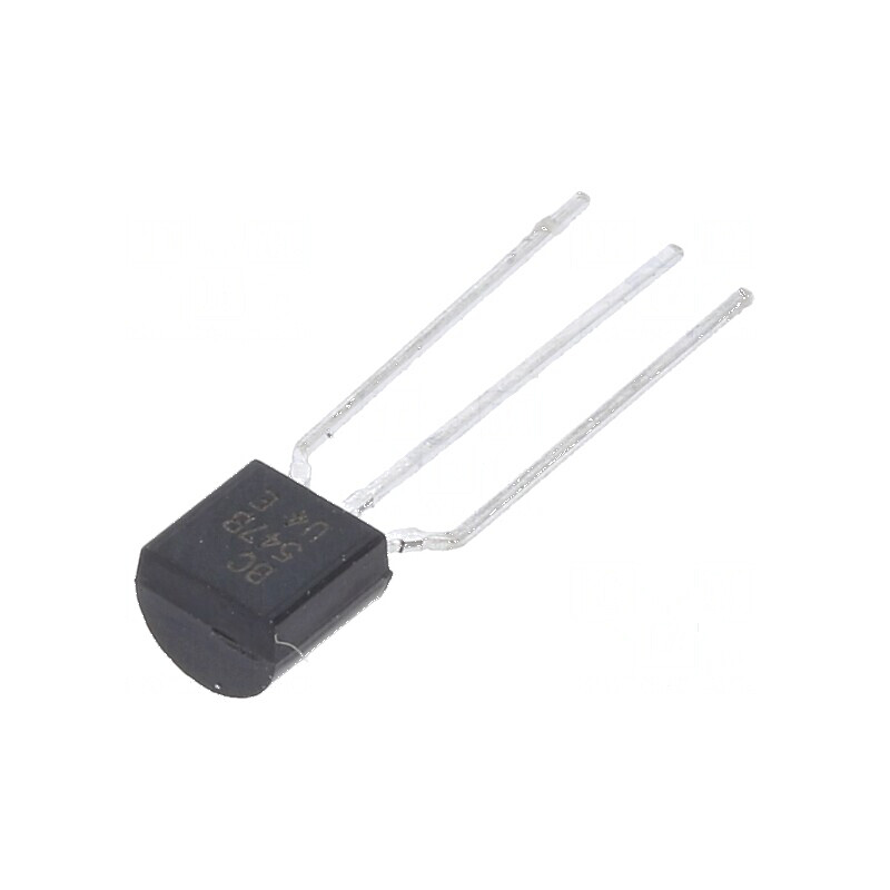 Tranzistor NPN bipolar 45V 0,1A 500mW TO92 | Electronic-mag.ro | Componente Electronice