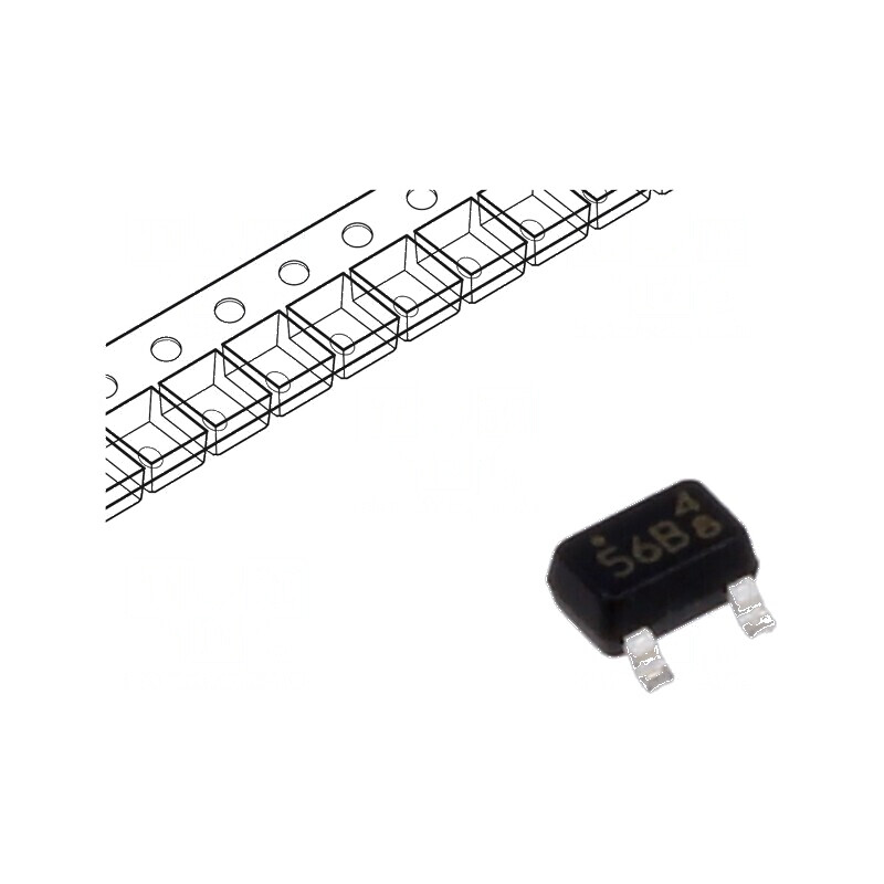 Tranzistor PNP bipolar 65V 0,1A 0,25W SOT323 | Electronic-mag.ro | Componente Electronice Tranzistor PNP bipolar 65V 0,1A 0,25W SOT323 | Electronic-mag.ro | Componente Electronice