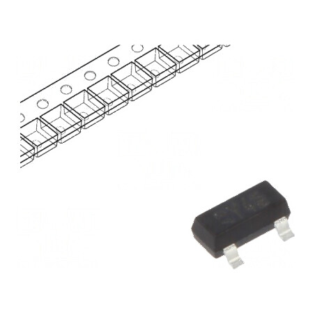 Diodă Zener 0,3W 15V SMD SOT23 | Electronic-mag.ro | Componente Electronice