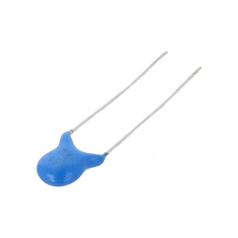 Condensator ceramic 560pF 1kV Y5P ±10% THT 5mm | Electronic-mag.ro | Componente Electronice