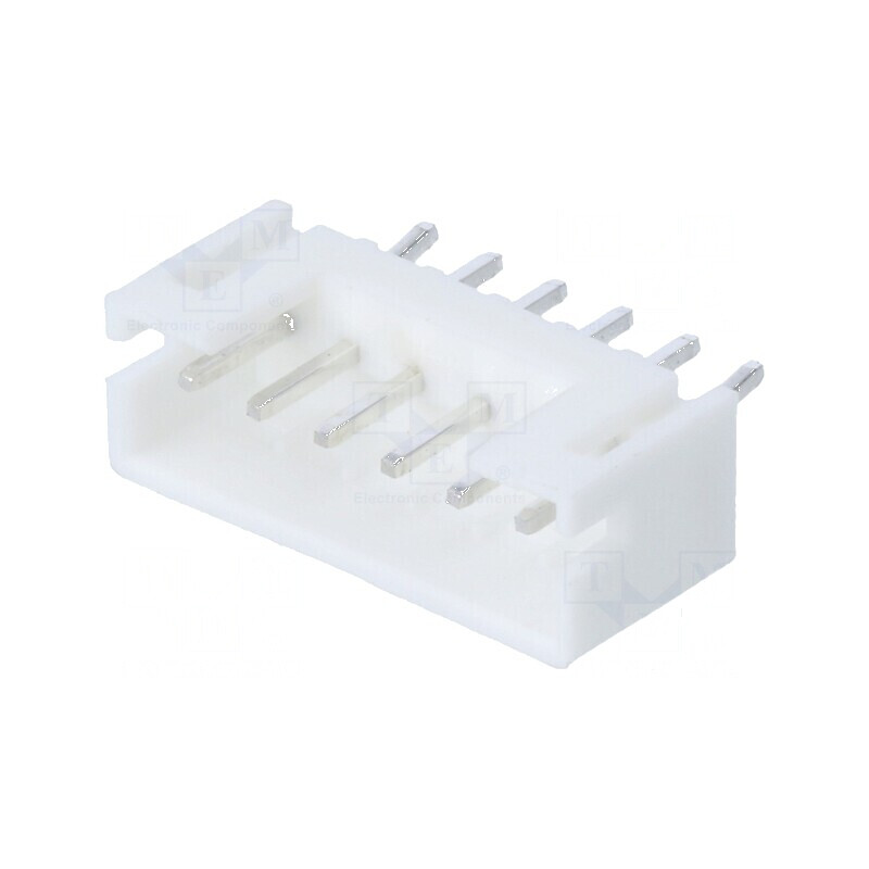 Conector cablu-placă soclu tată 6 pini 2mm THT 100V 2A | Electronic-mag.ro | Componente Electronice