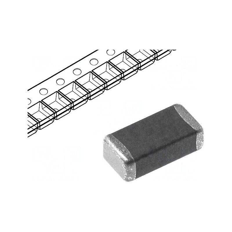 Talon Impuls Ferită 100MHz 50Ω SMD 3A 1206 25mΩ | Electronic-mag.ro | Componente Electronice