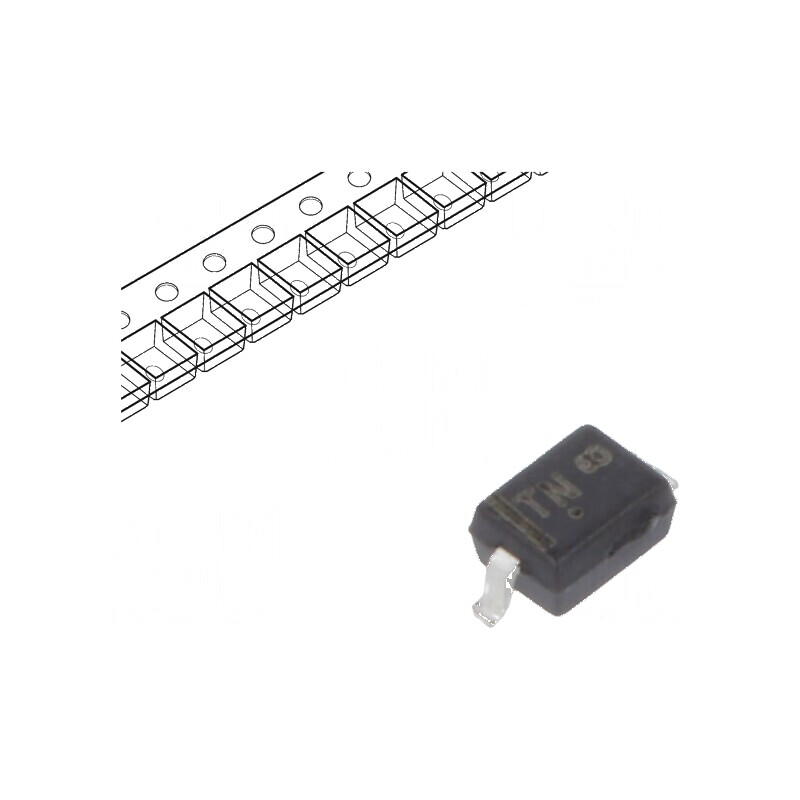 Diodă Zener 0,3W 12V SMD SOD323 | Electronic-mag.ro | Componente Electronice