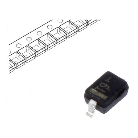 Diodă Zener 0,3W 4,7V SMD SOD323 | Electronic-mag.ro | Componente Electronice