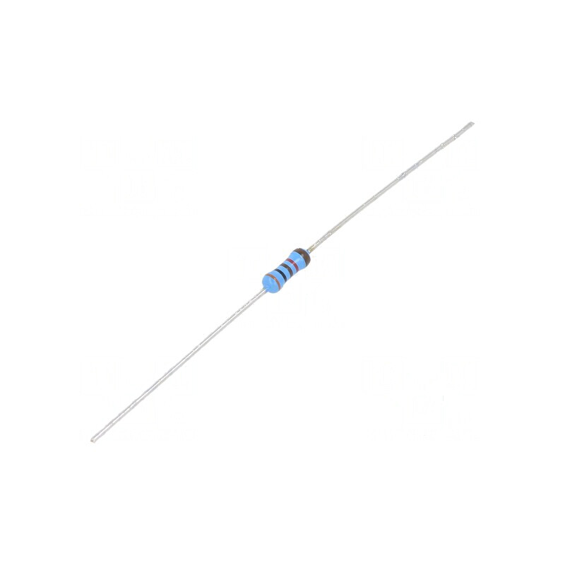Rezistor thin film THT 30,1kΩ 600mW ±1% Ø2,5x6,5mm 50ppm/°C | Electronic-mag.ro | Componente Electronice Rezistor thin film THT 30,1kΩ 600mW ±1% Ø2,5x6,5mm 50ppm/°C | Electronic-mag.ro | Componente Electronice