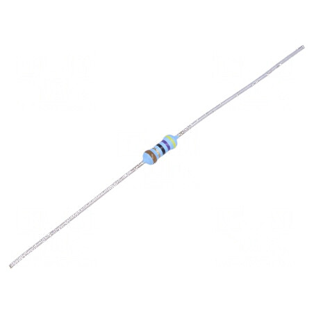 Rezistor THT 47Ω 600mW ±1% 2,5x6,5mm 50ppm/°C | Electronic-mag.ro | Componente Electronice