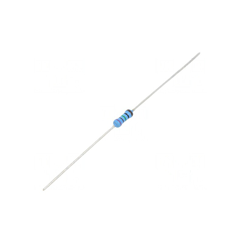 Rezistor thin film THT 715Ω 600mW ±1% Ø2,5x6,5mm 50ppm/°C | Electronic-mag.ro | Componente Electronice