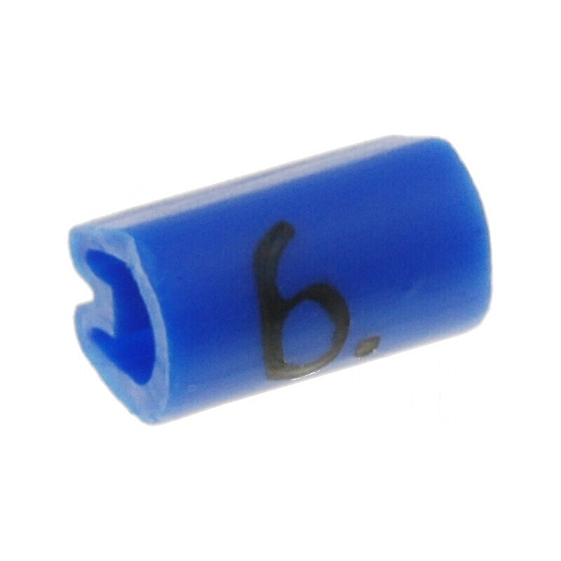 Markere Marcaj PVC Albastră 6 buc 1,5-2mm 45-70°C | Electronic-mag.ro | Componente Electronice
