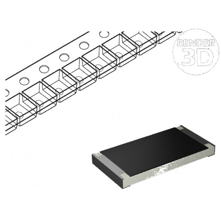 Rezistor SMD 2512 75kΩ 1W ±5% -55÷155°C 100ppm/°C | Electronic-mag.ro | Componente Electronice