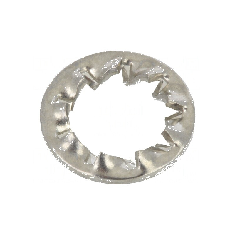 Şaibă dinţată M6 D11mm h0,7mm DIN 6798J | Electronic-mag.ro | Componente Electronice
