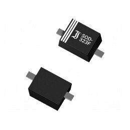 Diodă Zener 0,3W 10V SMD SOD323F - 1 Buchet | Electronic-mag.ro | Componente Electronice