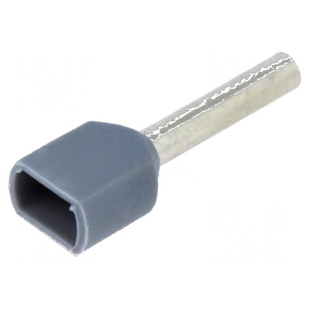 Vârf tub capăt izolată dublă cupru 0,75mm2 10mm cositorit | Electronic-mag.ro | Componente Electronice