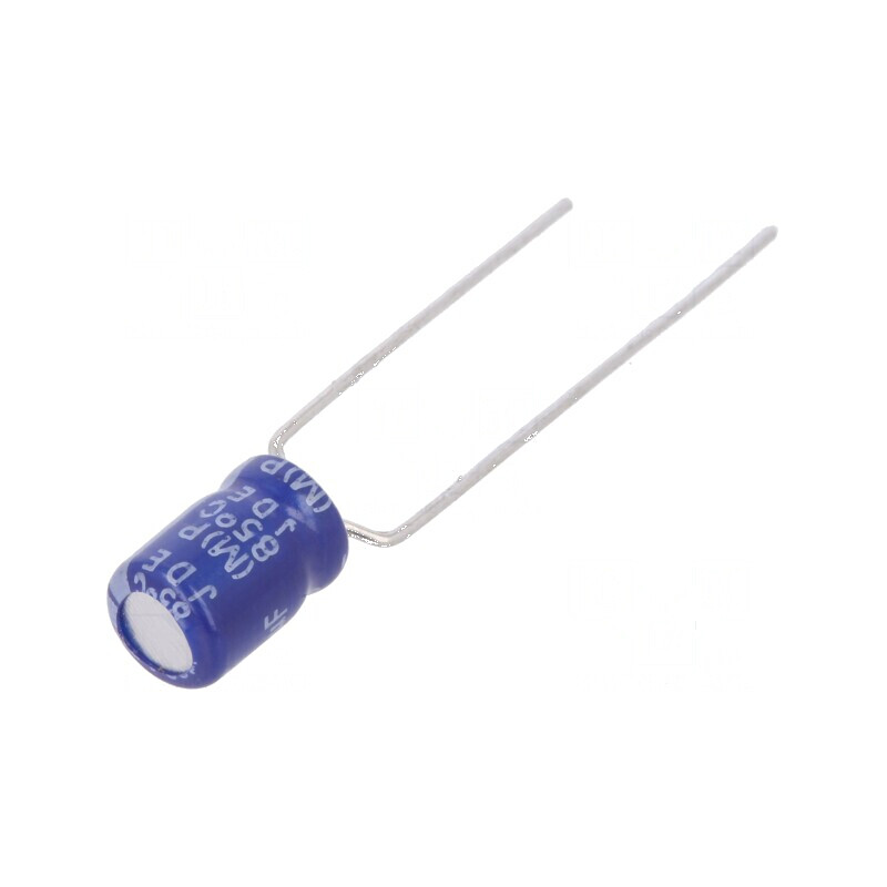 Condensator electrolitic THT 68uF 10VDC Ø5x7mm 5mm Raster | Electronic-mag.ro | Componente Electronice