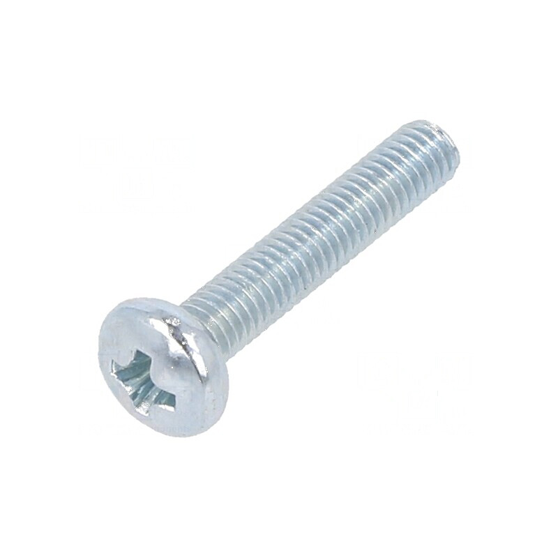 Şurub M3x16 Cap Rotund Phillips PH1 Oţel Zincat | Electronic-mag.ro | Componente Electronice