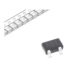 Diodă SMD 100V 175mA 4ns SOT323 Ufmax 1,25V | Electronic-mag.ro | Componente Electronice