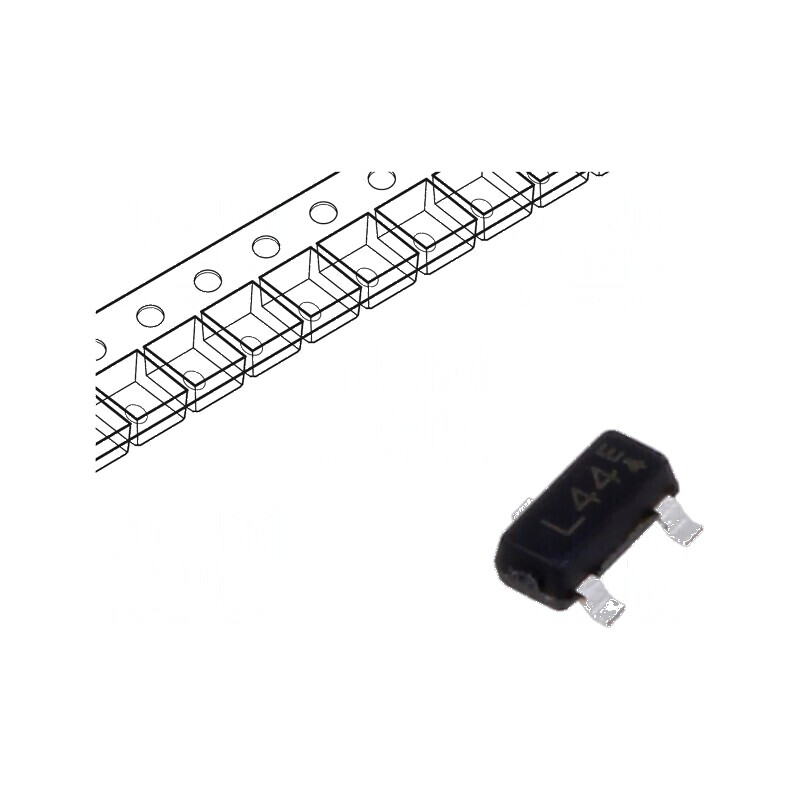 Diodă Schottky SMD 30V 0,2A SOT23 225mW | Electronic-mag.ro | Componente Electronice