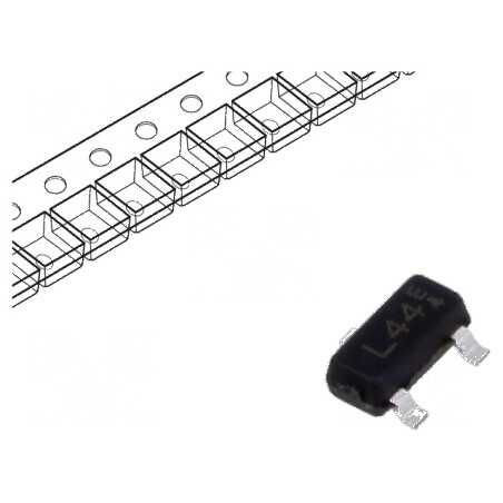 Diodă Schottky SMD 30V 0,2A SOT23 225mW | Electronic-mag.ro | Componente Electronice