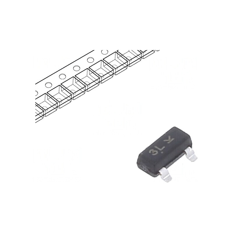 Tranzistor PNP bipolar 30V 0,1A SOT23 | Electronic-mag.ro | Componente Electronice