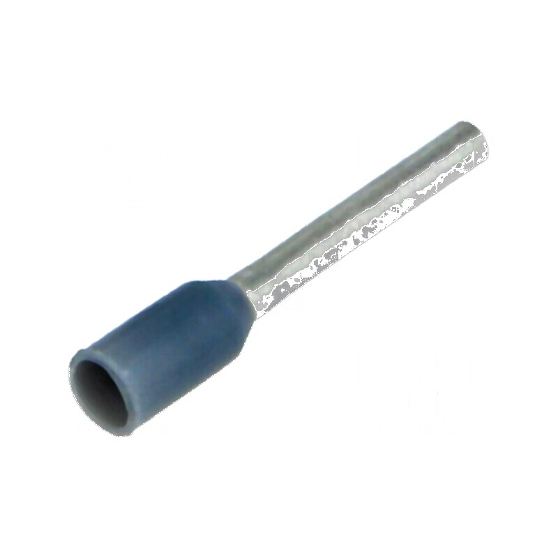 Vârf tub de capăt izolată cupru 0,14mm² 8mm cositorit gri | Electronic-mag.ro | Componente Electronice