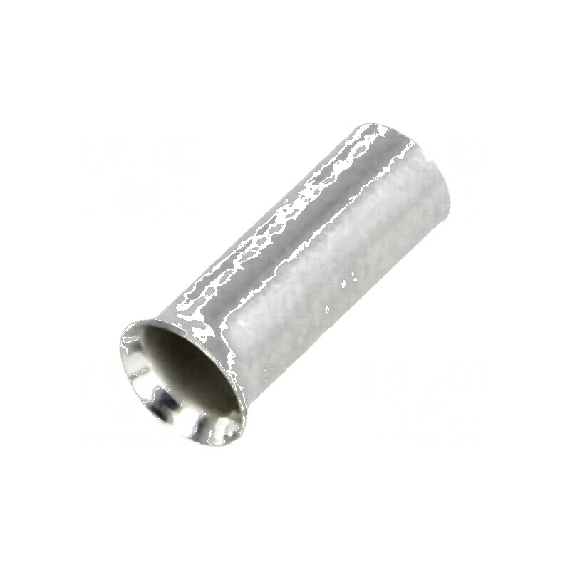 Vârf cupru 4mm2 9mm cositorit neizolat pentru tub de capăt | Electronic-mag.ro | Componente Electronice