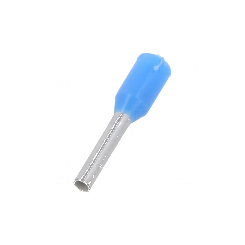 Vârf tub de capăt izolată cupru 0,75mm² 8mm cositorit 105°C | Electronic-mag.ro | Componente Electronice