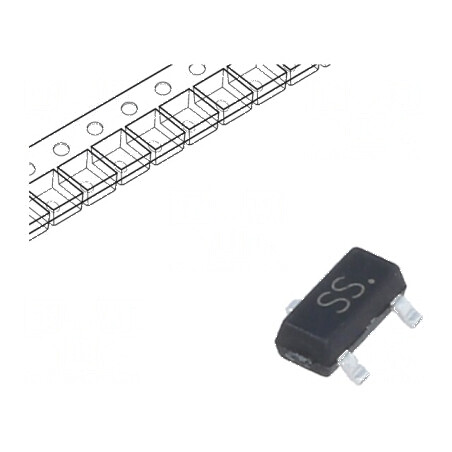Tranzistor N-MOSFET 50V 0,22A 0,35W SOT23 | Electronic-mag.ro | Componente Electronice