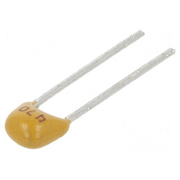 Condensator ceramic 47pF 50V C0G NP0 ±5% THT 2,54mm | Electronic-mag.ro | Componente Electronice