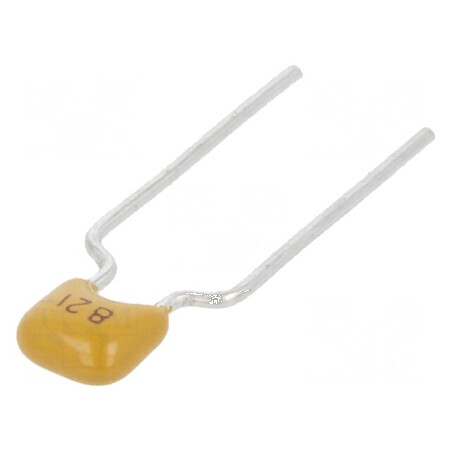 Condensator ceramic 820pF 50V X7R ±10% THT 5mm | Electronic-mag.ro | Componente Electronice