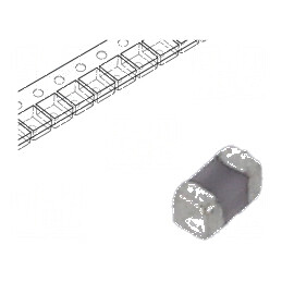 Condensator ceramic MLCC 100pF 50V C0G ±5% SMD 0402 | Electronic-mag.ro | Componente Electronice