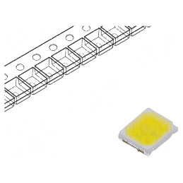 LED Alb Rece 5700-6500K 115-125lm 120° 100mA 8,4-10,4VDC | Electronic-mag.ro | Componente Electronice