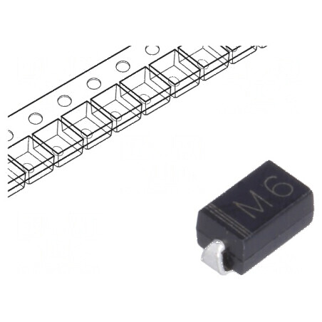 Diodă redresoare SMD 1kV 1A 1,1V Ufmax 30A Ifsm | Electronic-mag.ro | Componente Electronice