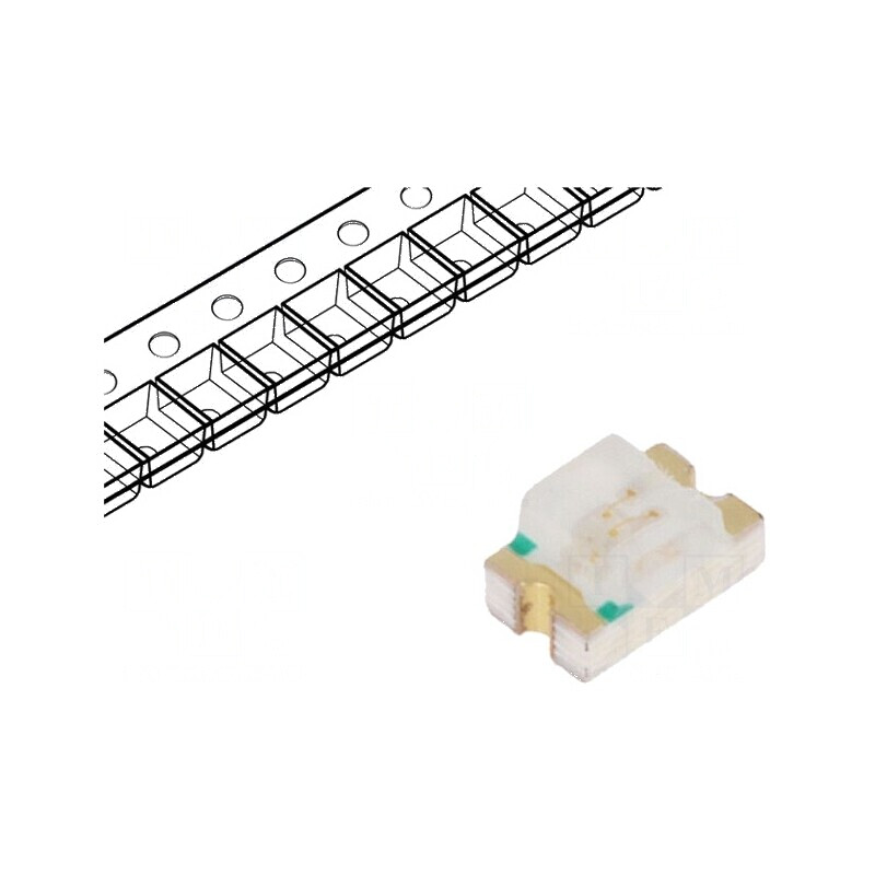 LED SMD 0805 Albastru 100-160mcd 20mA 120° 2x1,25x1,1mm | Electronic-mag.ro | Componente Electronice LED SMD 0805 Albastru 100-160mcd 20mA 120° 2x1,25x1,1mm | Electronic-mag.ro | Componente Electronice