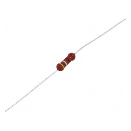 Rezistor metal film THT 1,2Ω 500mW ±5% Ø3x9mm | Electronic-mag.ro | Componente Electronice