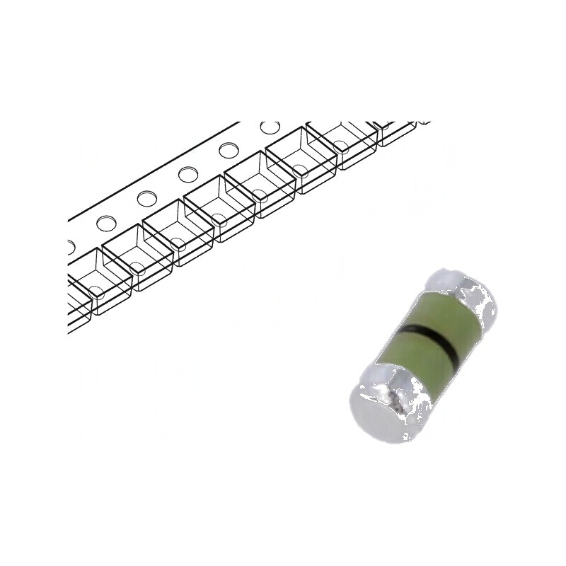Rezistor SMD 0204 MiniMELF 0Ω 250mW Ø1,4x3,6mm | Electronic-mag.ro | Componente Electronice Rezistor SMD 0204 MiniMELF 0Ω 250mW Ø1,4x3,6mm | Electronic-mag.ro | Componente Electronice