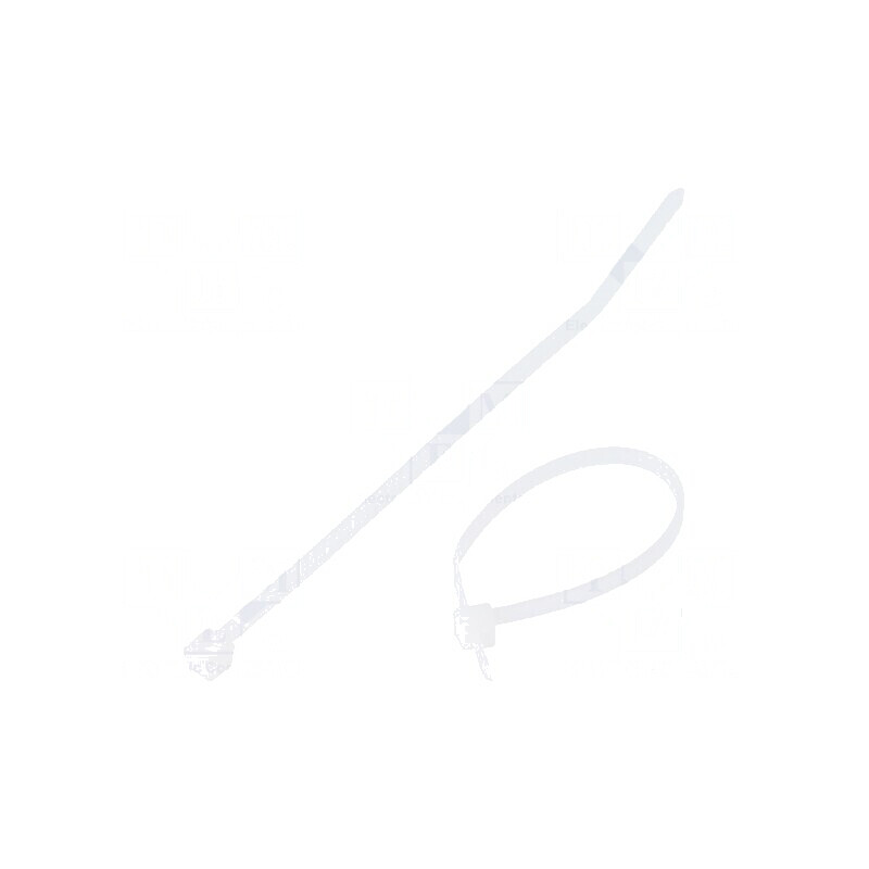 Colier de strângere poliamidă 80N 99mm x 2,5mm natural | Electronic-mag.ro | Componente Electronice Colier de strângere poliamidă 80N 99mm x 2,5mm natural | Electronic-mag.ro | Componente Electronice