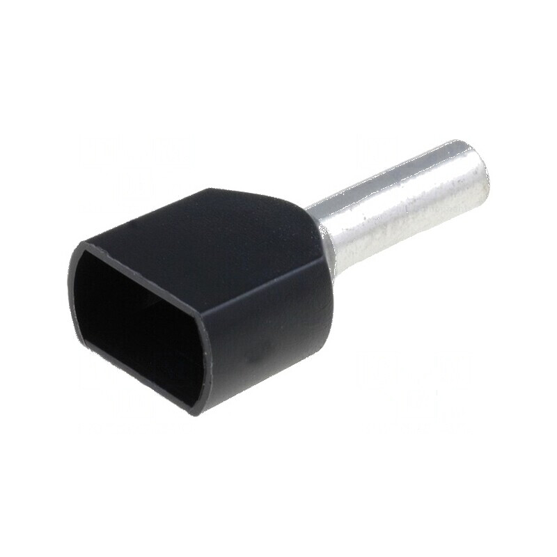 Vârf tub de capăt izolată dublă cupru 1,5mm² 8mm cositorit | Electronic-mag.ro | Componente Electronice
