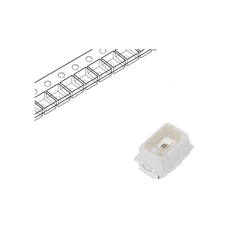 LED SMD 2014 Mini PLCC2 Portocalie 180-430mcd 2x1,4x1,3mm | Electronic-mag.ro | Componente Electronice