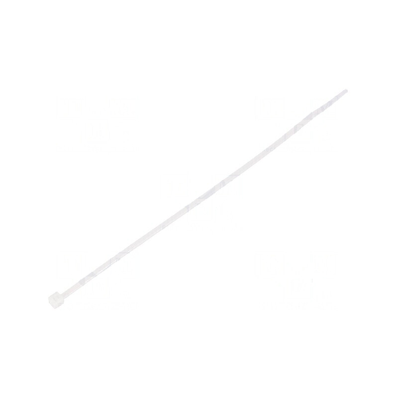 Colier de strângere poliamidă 165mm 2,5mm 78,5N naturală | Electronic-mag.ro | Componente Electronice