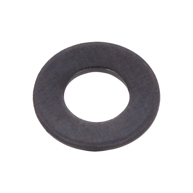 Şaibă rotundă M3 D7mm h0,5mm oţel finisaj negru | Electronic-mag.ro | Componente Electronice