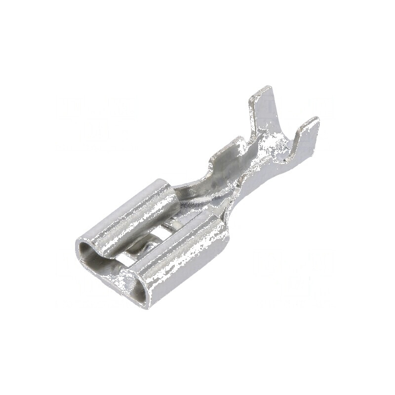 Terminal plat 4,8mm 0,5mm mamă crimpat pe cablu 0,5-1mm2 | Electronic-mag.ro | Componente Electronice