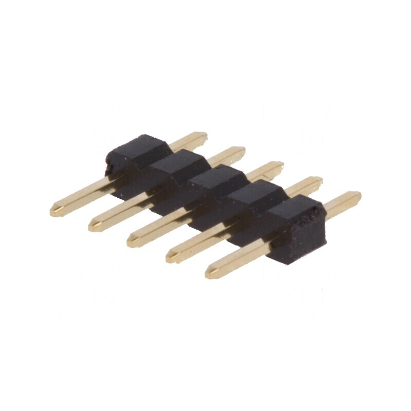 Conector şir pini tată 5 pini 2mm THT 1x5 | Electronic-mag.ro | Componente Electronice
