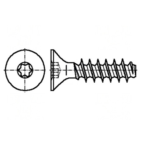 Şurub plastic 2,5x10 Torx TX08 oţel călit | Electronic-mag.ro | Componente Electronice